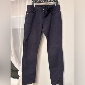 Massimo Dutti Men's Dark Navy Straight Jeans